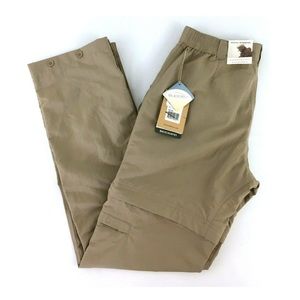 Backcountry Zip N Go Convertible Khaki Pants